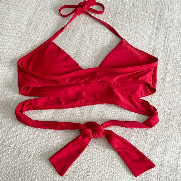 Aerie | Wrap Halter Bikini Top - Picture 9 of 11